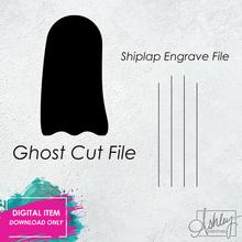 Load image into Gallery viewer, Shiplap Ghost SVG