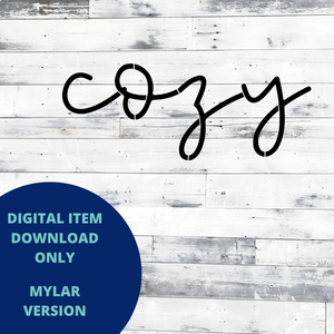 Cozy MYLAR SVG