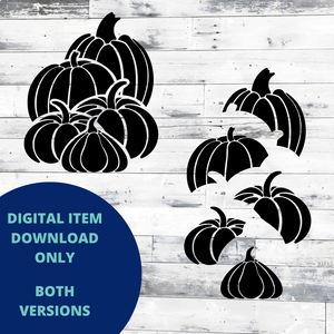Pumpkin Huddle MYLAR & VINYL SVG Set